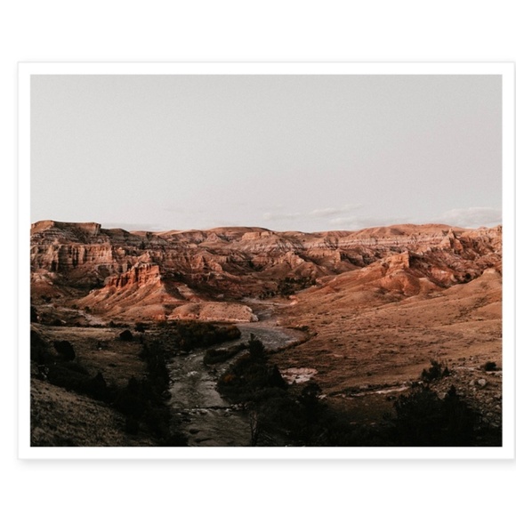 Wyoming Mountain Photography Art Print - Picture 2 of 2